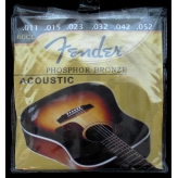 Струны для акустической гитары Fender PHOSPHOR BRONZE 60 CL